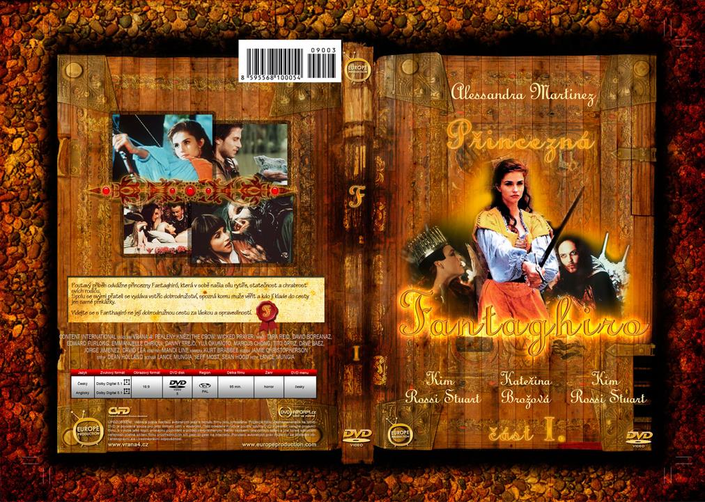 Grafický návrh DVD obalu
